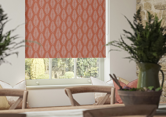 Fern Leaves, Russett - Roller Blind - Image 5